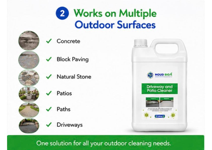 Mould Solve Driveway & Patio Cleaner 5L