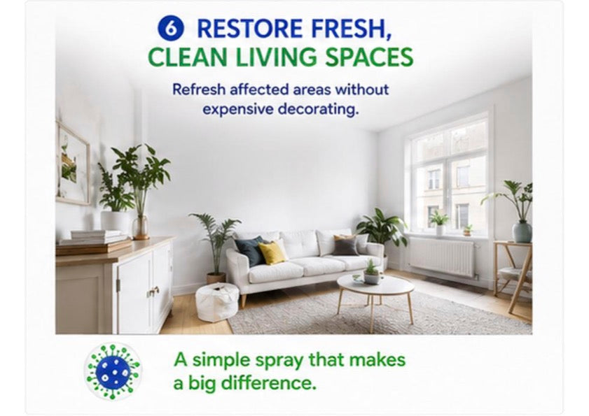 Mould Solve Damp & Mould Stain Block Spray