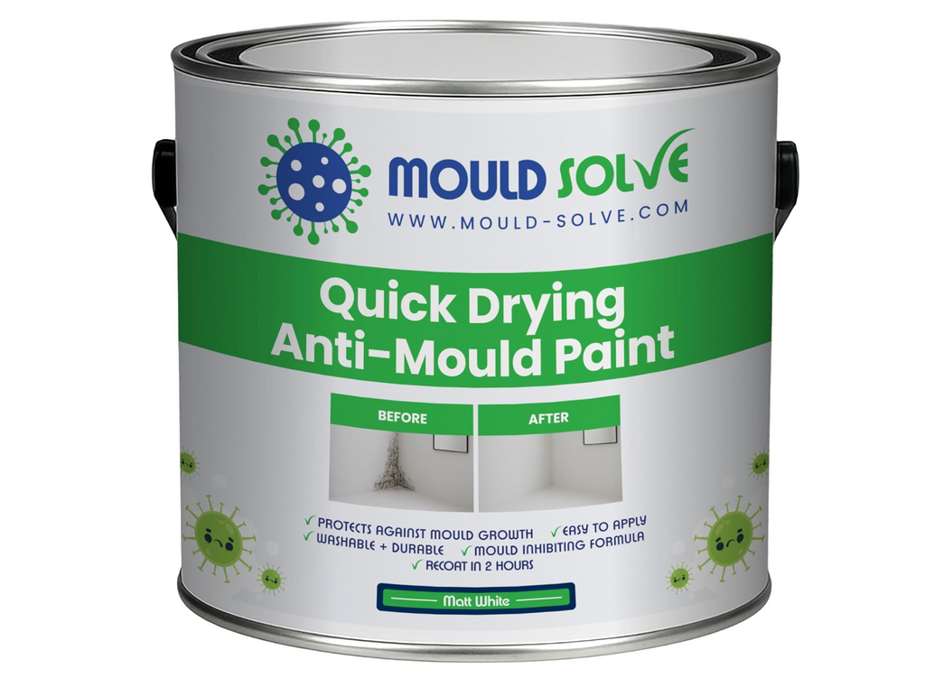 Mould Solve Anti Mould Paint 0.5L – Matt White