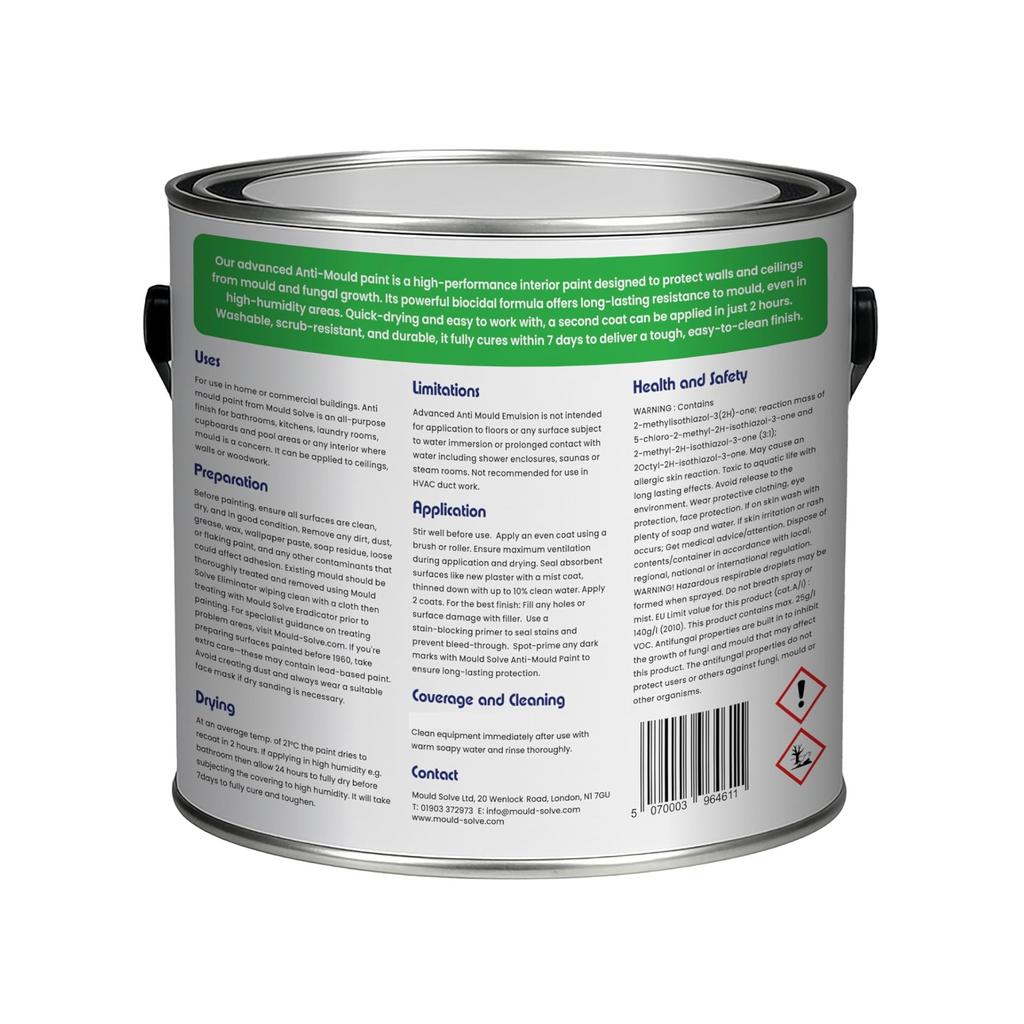 Anti-Mould Paint 0.5L – Matt White — product detail