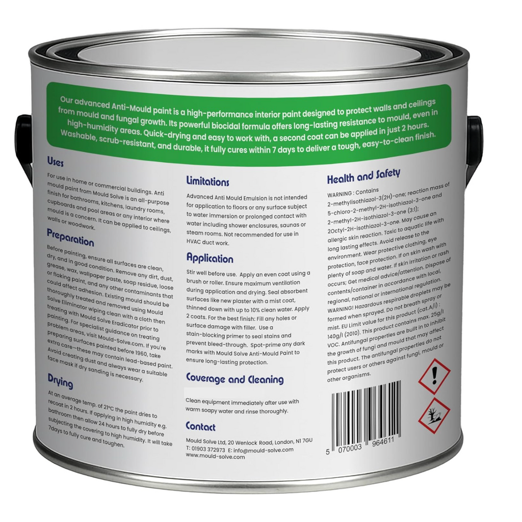 Anti-Mould Paint 1L – Matt White — product detail