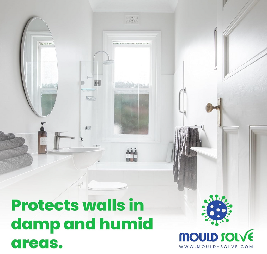 Mould Solve Anti Mould Paint 2.5L – Matt White | Interior Mould Resistant Paint