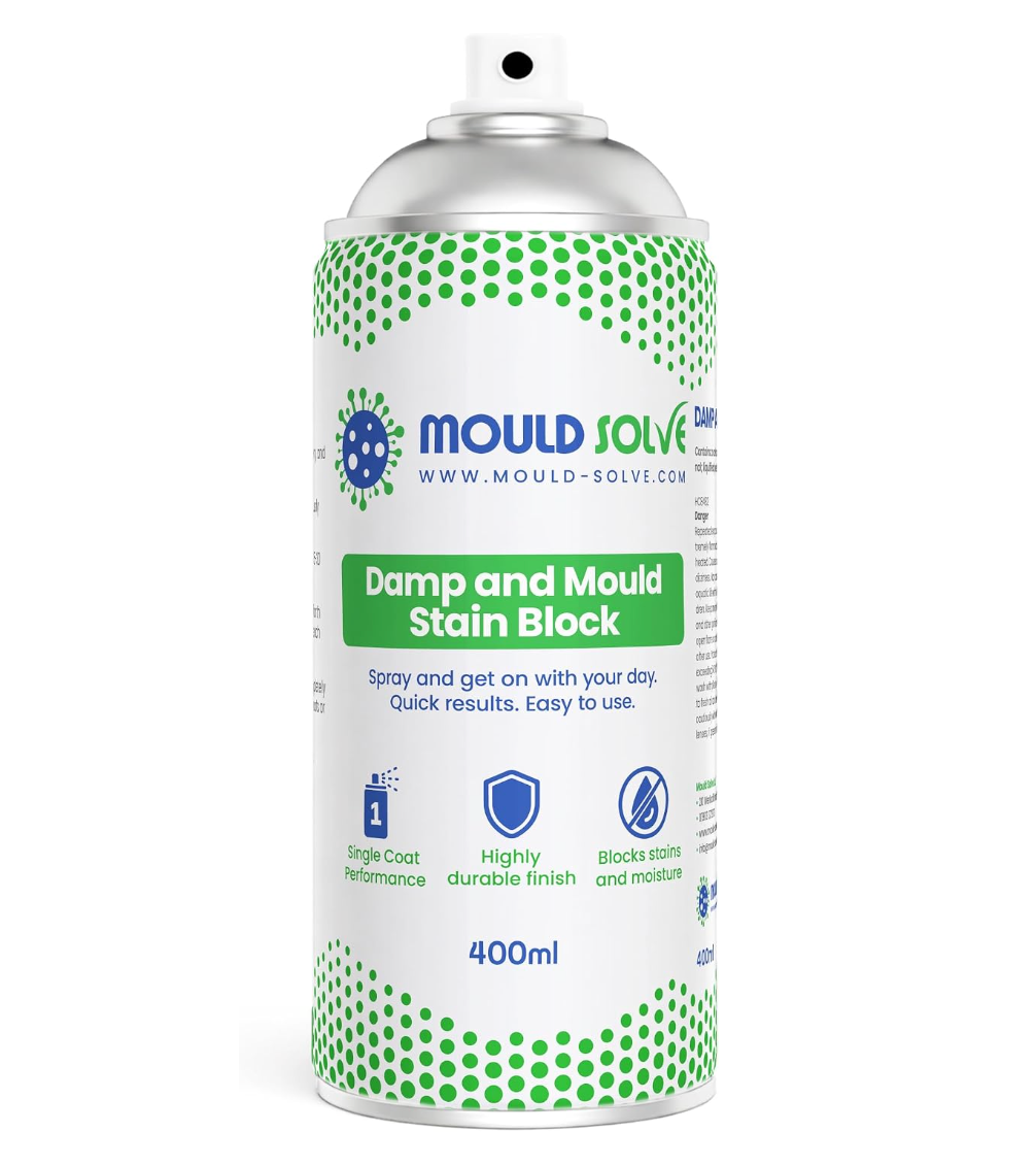 Mould Solve Damp & Mould Stain Block Spray
