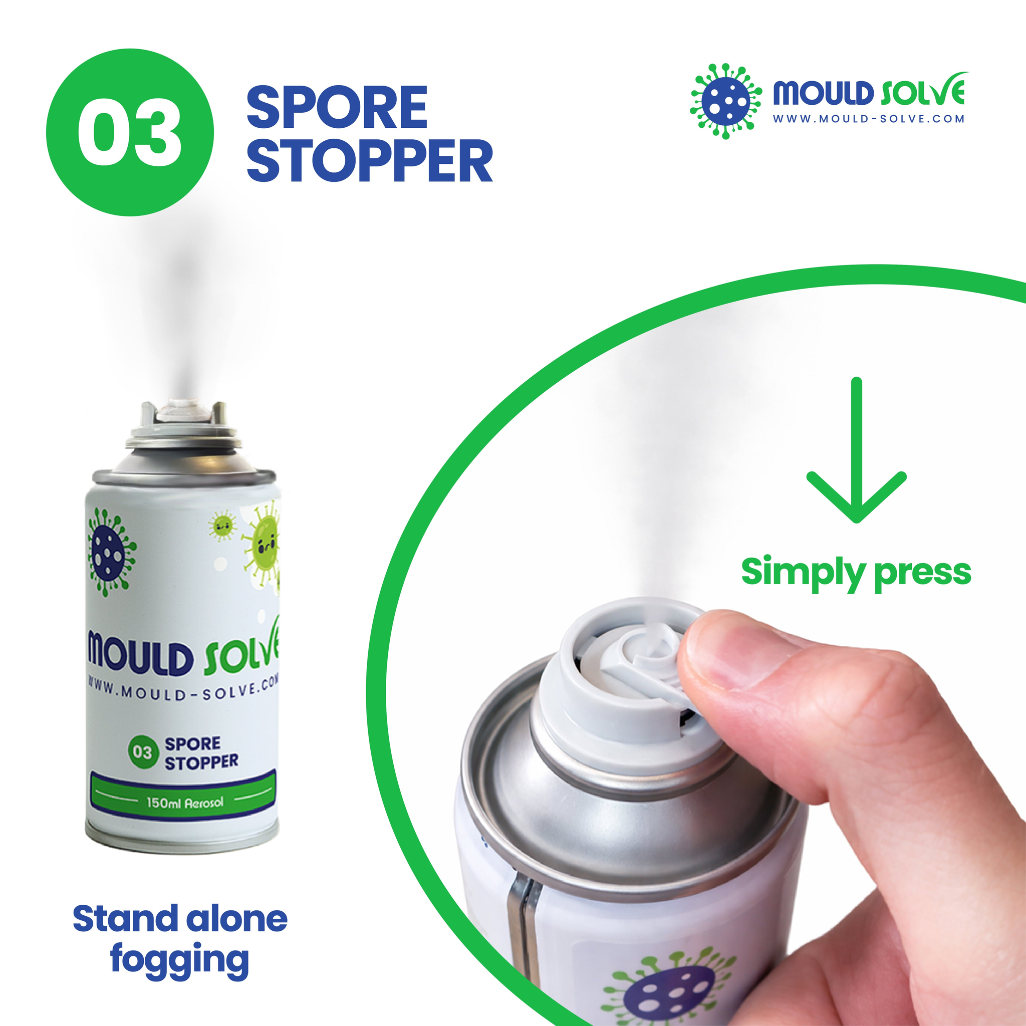 Spore Stopper Mould Fogger 150ml — product detail