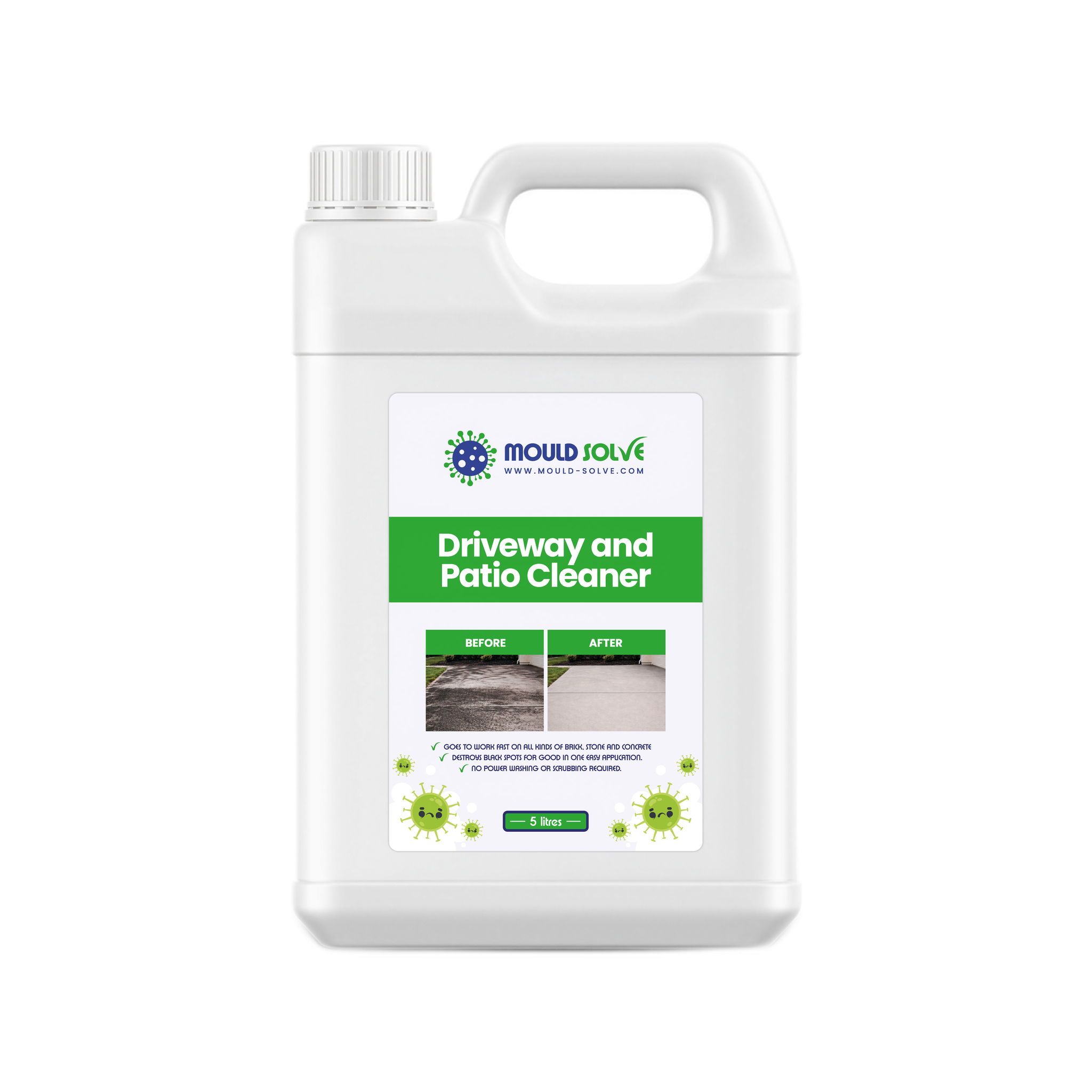 Driveway & Patio Cleaner 5 litre jug