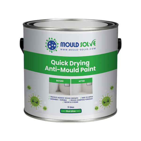 Anti-Mould Paint 5L tin – matt white quick drying